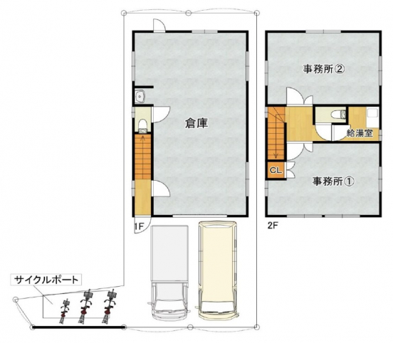 【貸倉庫・事務所】大阪府八尾市南亀井町