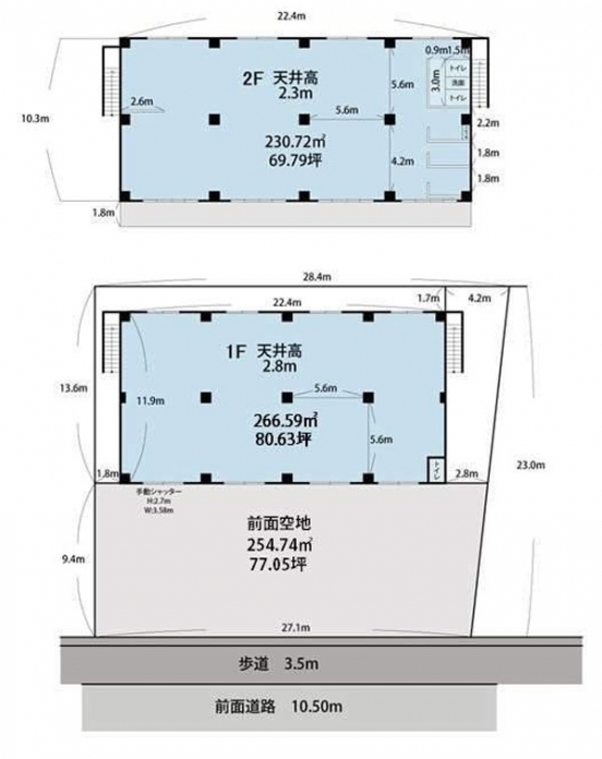 【貸倉庫・事務所】大阪府枚方市招提北町