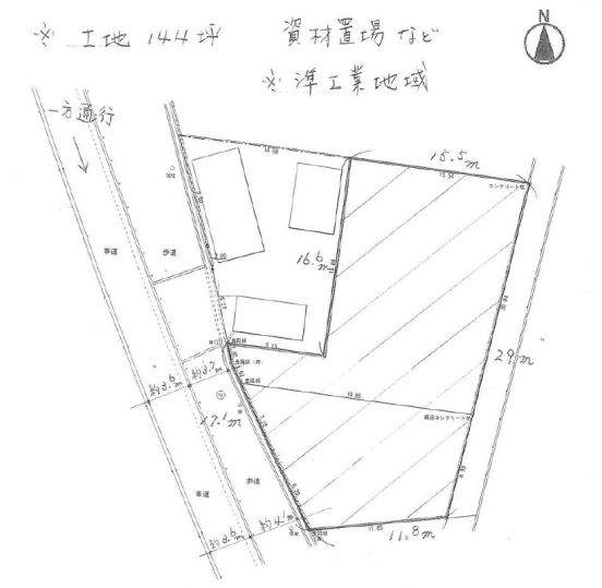 【貸土地】大阪府寝屋川市讃良西町