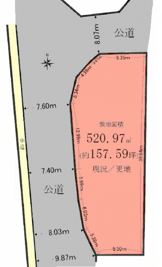 【貸土地】大阪府茨木市東野々宮町