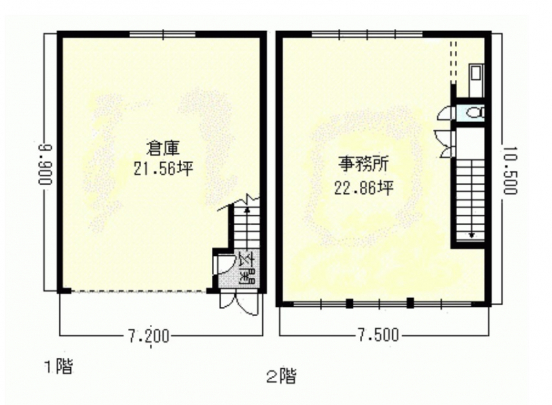 【貸倉庫事務所】京都府京都市西京区牛ケ瀬堂田町