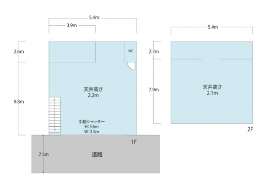 【貸倉庫】大阪府東大阪市高井田中