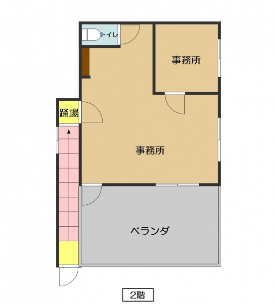 【貸事務所付工場・倉庫】大阪府枚方市長尾家具町