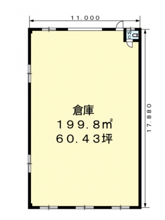 【貸倉庫】大阪府摂津市別府