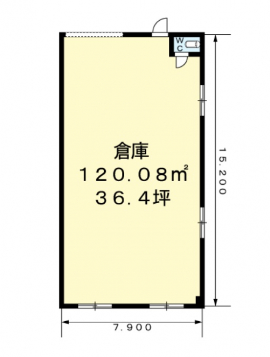 【貸倉庫】大阪府門真市四宮