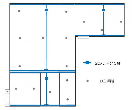 【貸倉庫・工場】大阪府摂津市鳥飼上