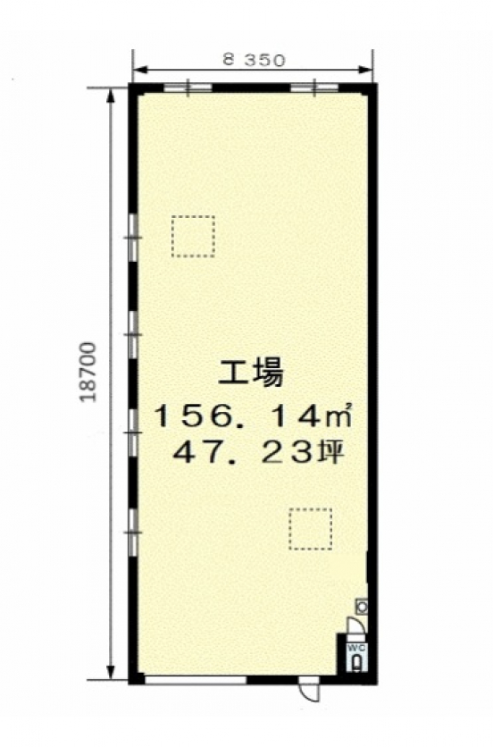 【貸工場】大阪府八尾市東町