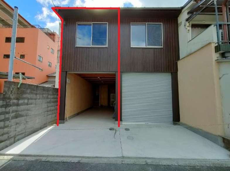 【貸倉庫】大阪府大阪市城東区育成(左側)